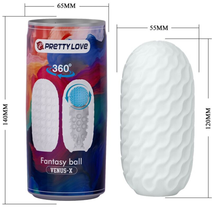 Pretty Love - Venus x Masturbador Masculino Branco