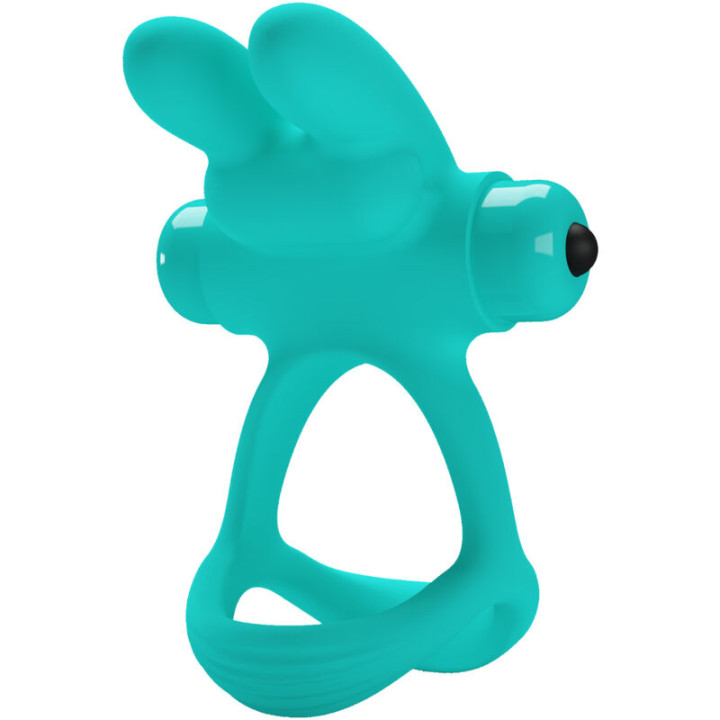 Pretty Love - Anello Vibratore Coniglio Verde Dante