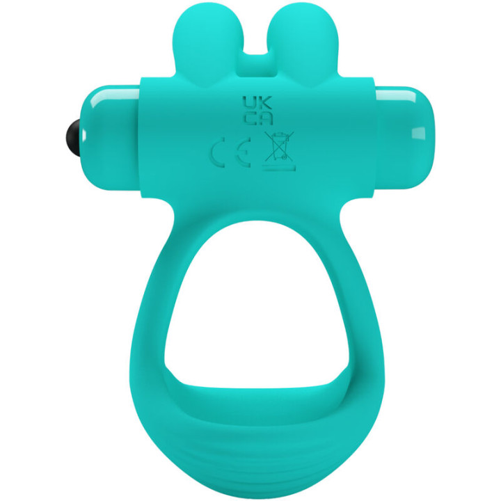 Pretty Love - Anello Vibratore Coniglio Verde Dante