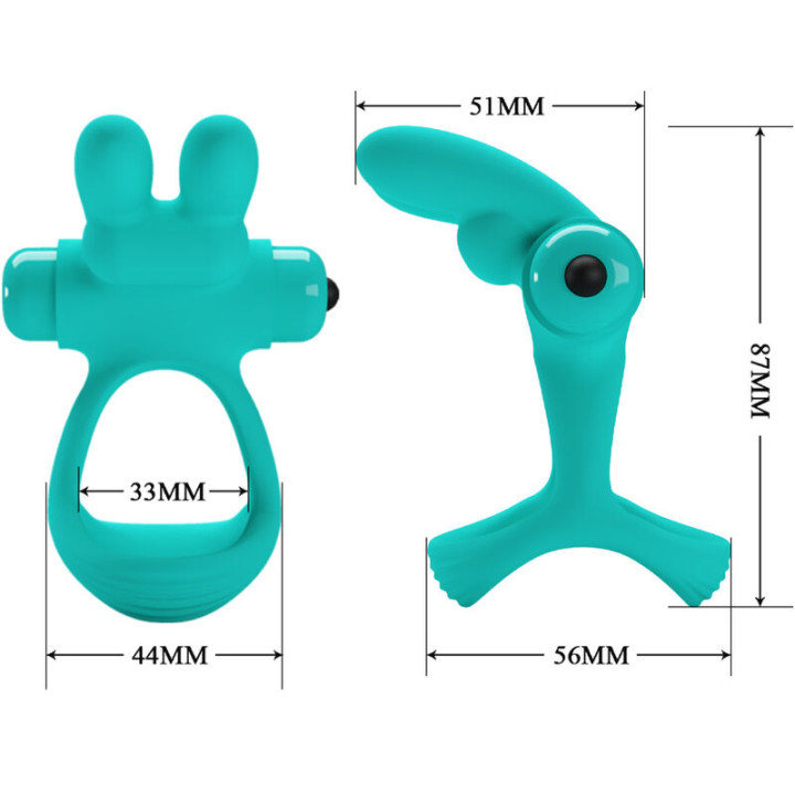 Pretty Love - Dante Green Rabbit Vibratorring