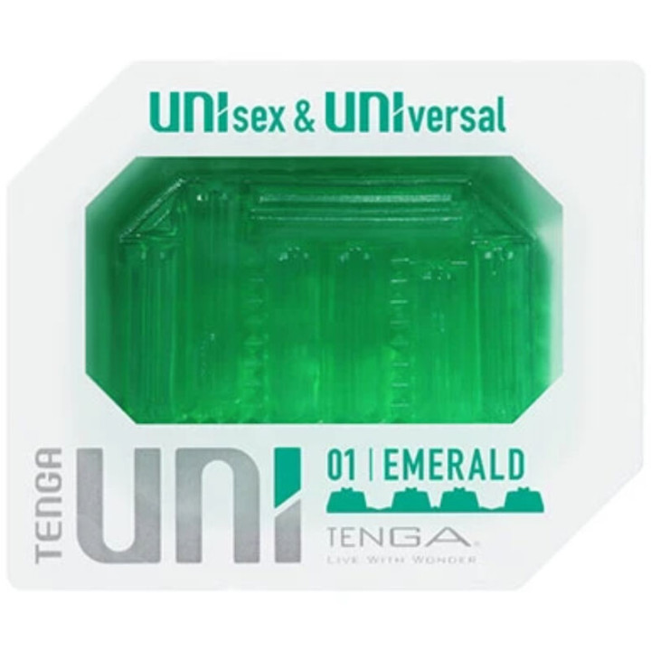 Tenga - dé Dés Masturbateur Uni Émeraude