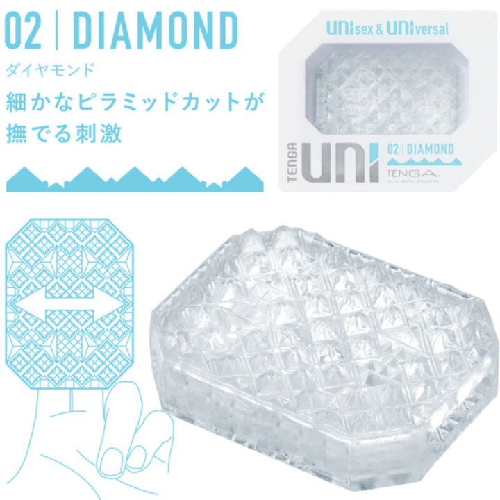 Tenga - Uni Variety Masturbator Fingerhühsch Packung 4 Einheiten