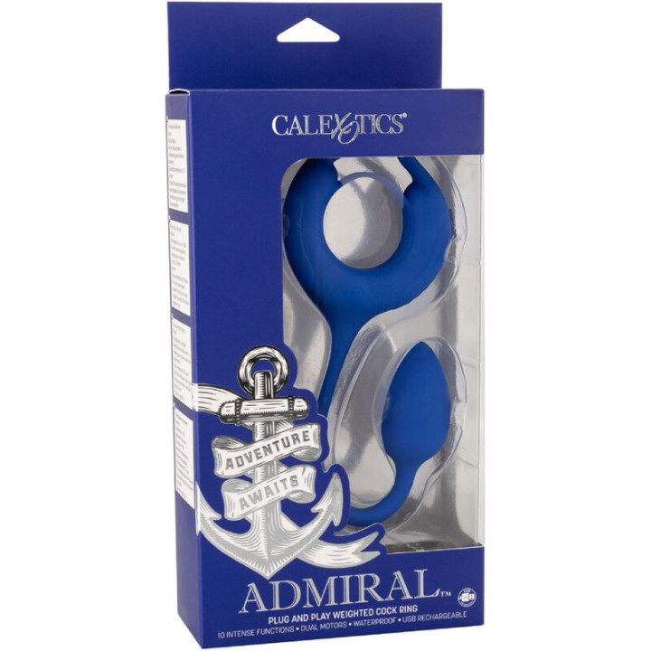 Calexotics - Admiral Anel de Galo Ponderado Azul
