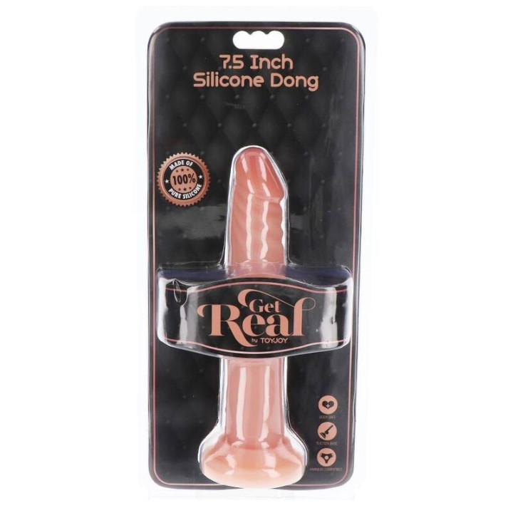 Get Real - Dong Silicona 19 cm Natural