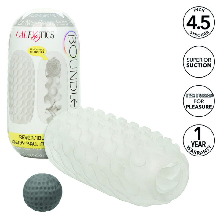 Calexotics - Boundless Reversível Squishy Ball Stroke Amarelo