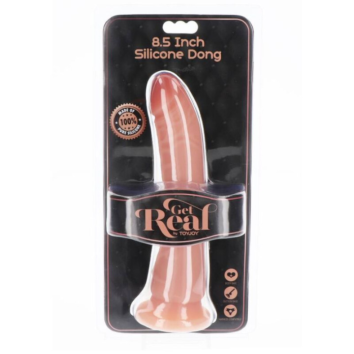 Get Real - Dildo Dual Density 25,5 cm Bolas Pele