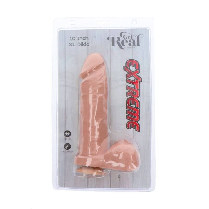Get Real - Happy Dicks Dildo 12 cm Sfere Rosa
