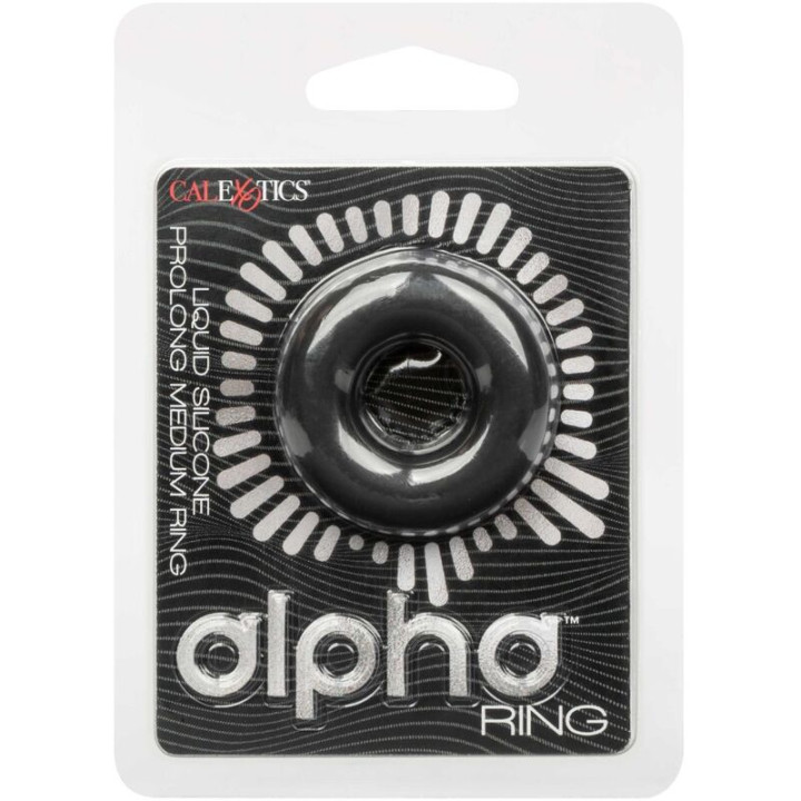 Calexotics - Alpha Prolong Sredni Pierscien Czarny