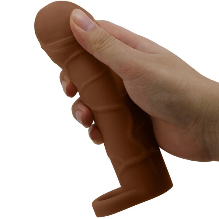 Pretty Love - Bunion Penis Sleeve Mit 2,5 cm Verlängerung Mulatte