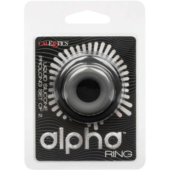 Calexotics - Alpha Prolong Zestaw 2 Szarych Pierscien