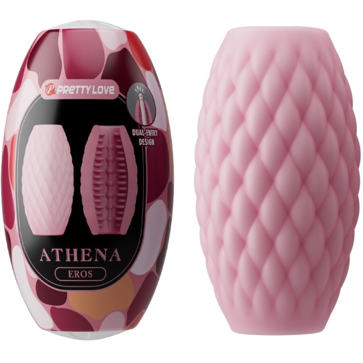 Pretty Love - Athena Eros Silicone Masturbatore Maschile Rosa