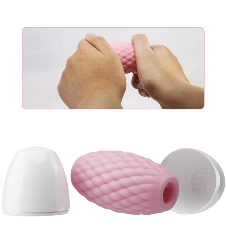 Pretty Love - Athena Eros Silicone Masturbatore Maschile Rosa