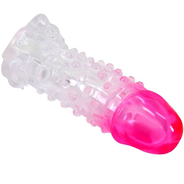 Pretty Love - Guaina di Allargamento Realistica Wilford Con Pene Rilievo Rosa