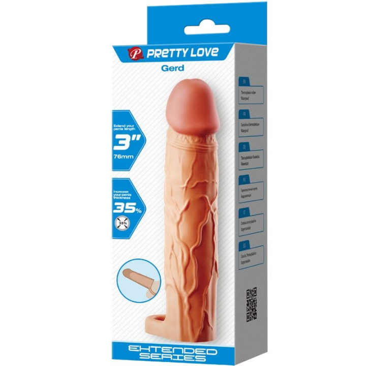Pretty Love - Gerd Funda de Pene Extensora Natural