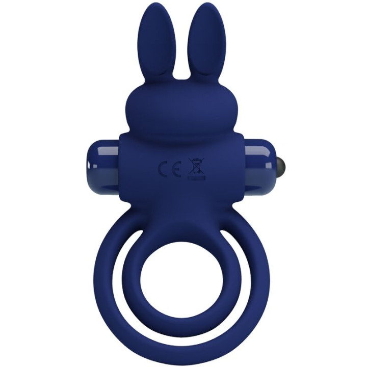 Pretty Love - Darey Doppio Anello Vibrante Coniglio Blu