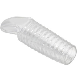 Pretty Love - Yairon Double Penis Sleeve With 4 cm Extension Mulatto