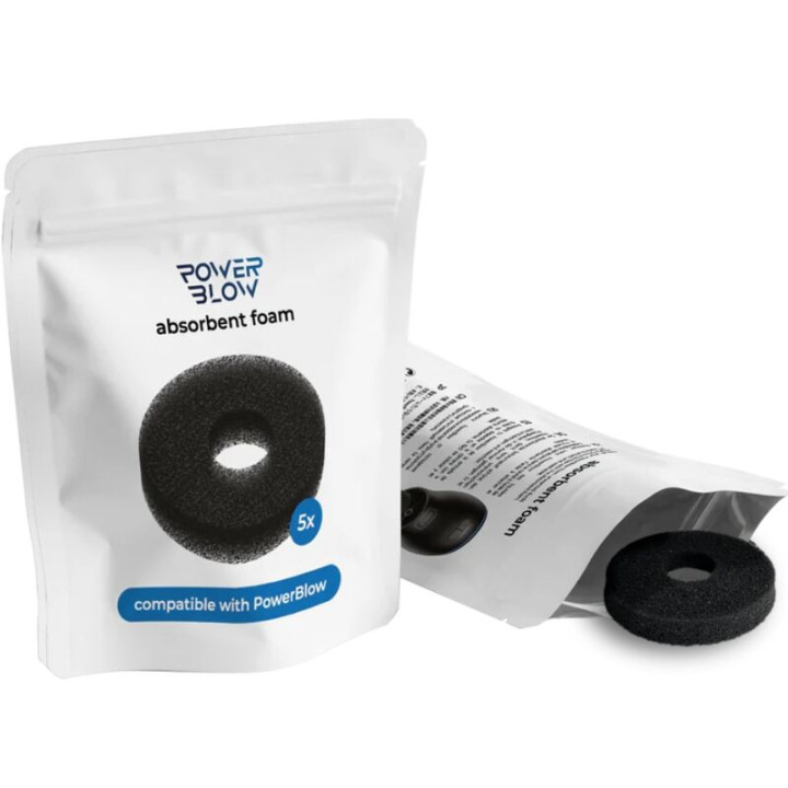 Kiiroo - Power Blow Mousse Absorbante Lot de 5