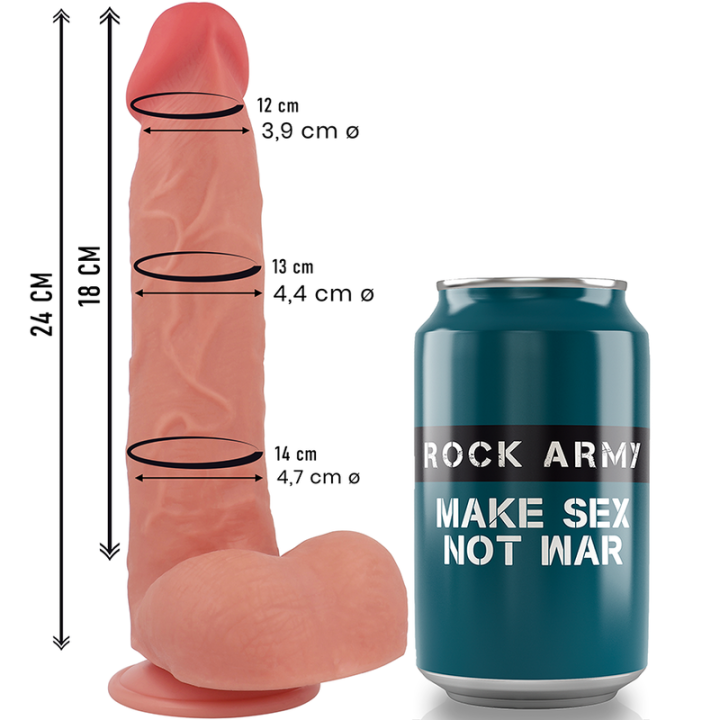 Get Real - o Manhandler 38 cm Preto