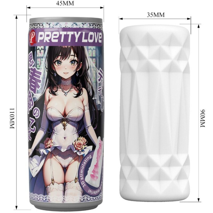 Pretty Love - Männlicher Masturbator, Modell 2