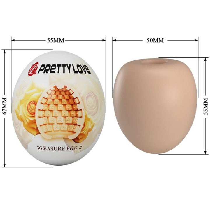Pretty Love - Męski Masturbator Jajko Mięsne