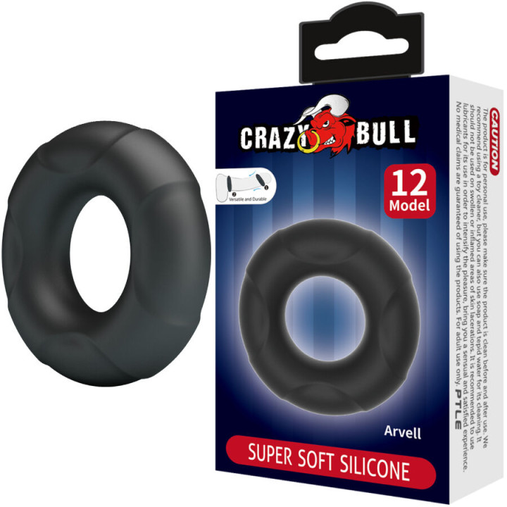 Crazy Bull - Anel de Silicone Arvell Modelo 12