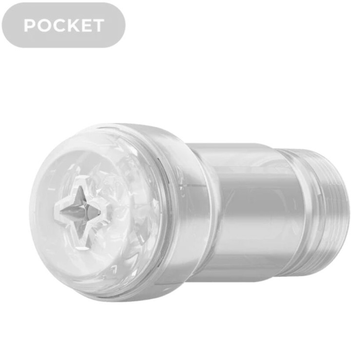 Kiiroo - Feel Pocket Stroker Crystal di Kiiroo Trasparente