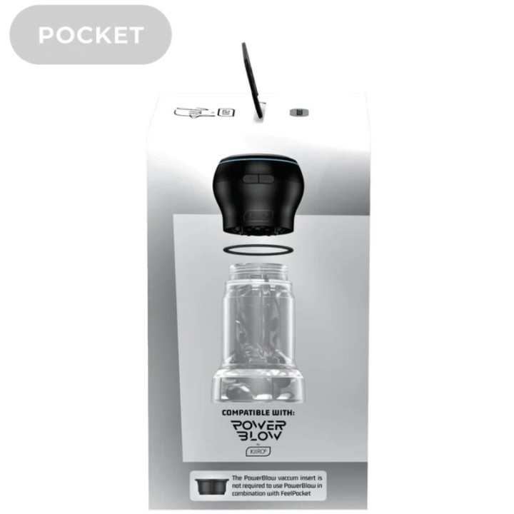Kiiroo - Feel Pocket Stroker Kristall Von Kiiroo Transparent