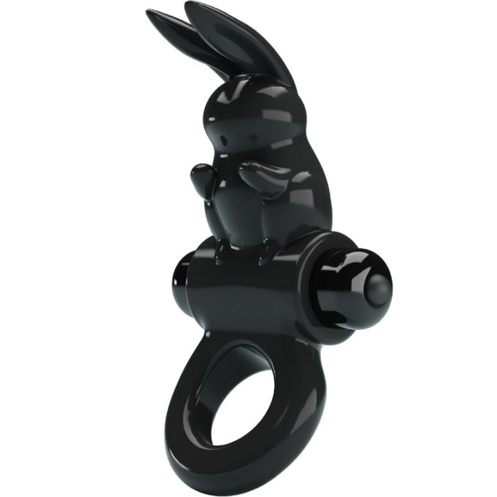 Pretty Love - Aufregender Ring Rabbit Vibratorring 10 Vibrationen Schwarz