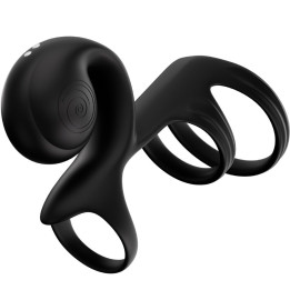 Snail Vibe - Jovi Arc Couple Ring Remote Control Black