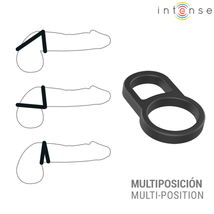 Intense - Conleth Anel Peniano Duplo Ajustável Modelo 3