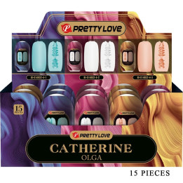 Pretty Love - Olga Pack 15 Verschiedene Männliche Mastrubatoren