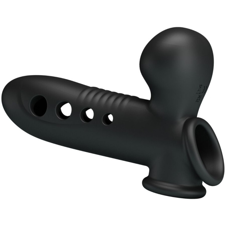 Pretty Love - Crane Penis Sleeve With Airbag Black