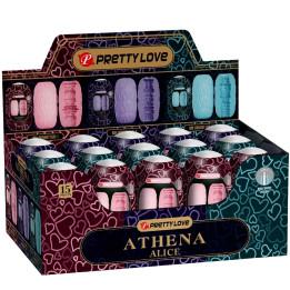 Pretty Love - Athena Alice Pack 15 Verschiedene Männliche Masturbatoren