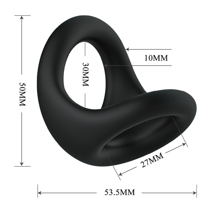 Crazy Bull - Nestor Ergonomic Penis And Testicle Ring