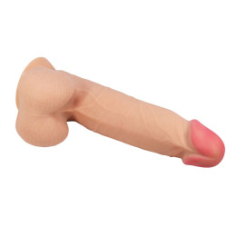 Pretty Love - Sliding Skin Series Realistischer Dildo Mit Sliding Skin Saunapf Fleisch 26 cm