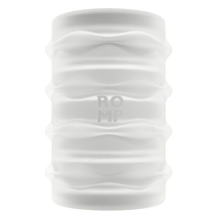 Romp - Mosh Masturbador Masculino Transparente Com Bainha Reversível de 6 cm