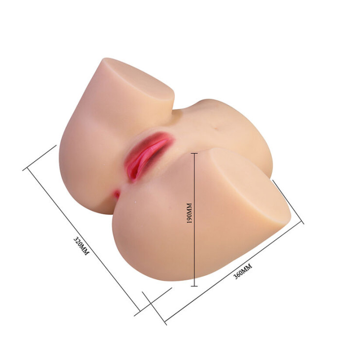 Crazy Bull - Liora Masturbador Vaginal y Anal Doble Xxl Con Vibración