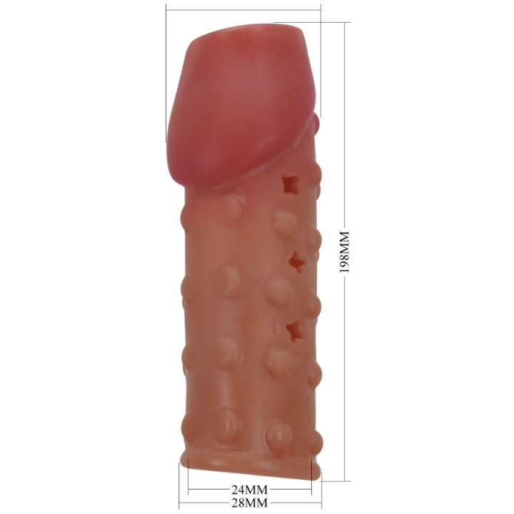 Pretty Love - Funda Para Pene Apretada y Voluminizadora Natural