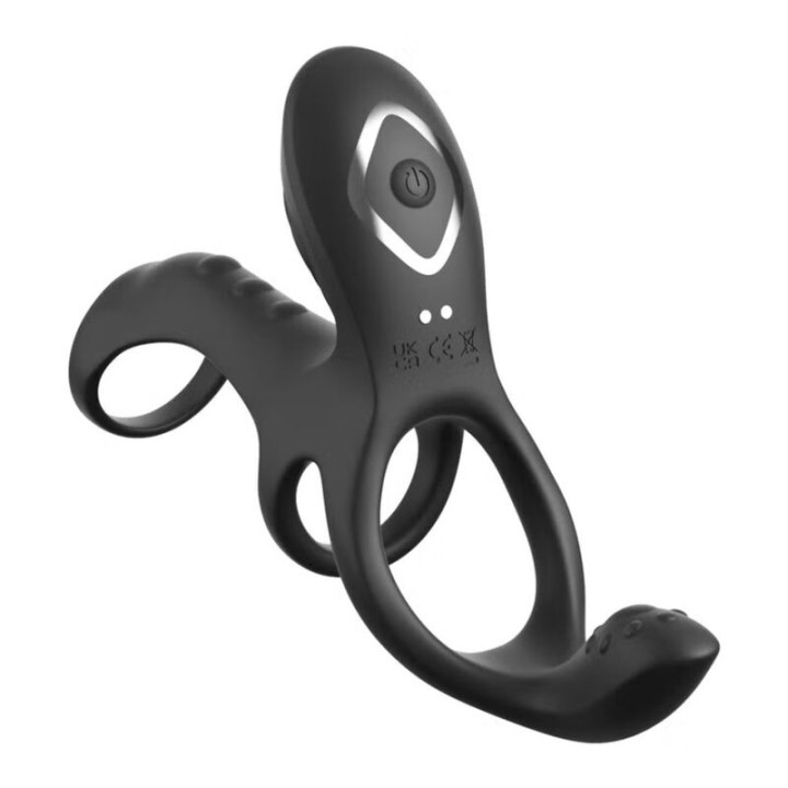 Fantasy c-Ringz – Ultimativer Paar-Cage-Max-Vibrations-Penisring 19,5 cm