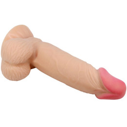 Pretty Love - Série Sliding Skin Dildo Realístico Com Ventosa Deslizante Pele 21,8 cm