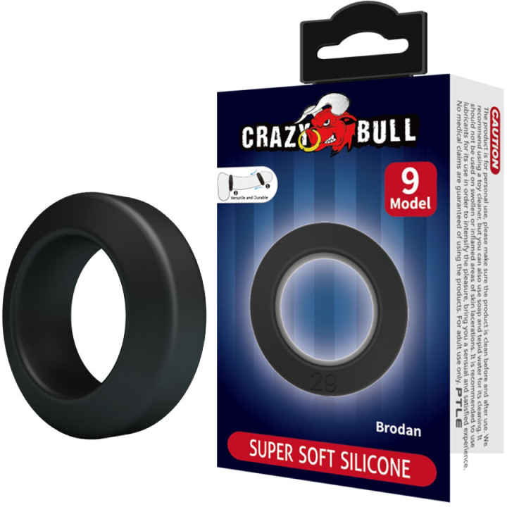 Crazy Bull - Pierścień Silikonowy Brodan Model 9