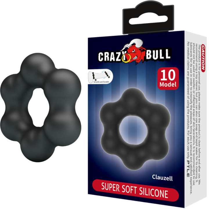 Crazy Bull - Bague en Silicone Clauzell Modèle 10