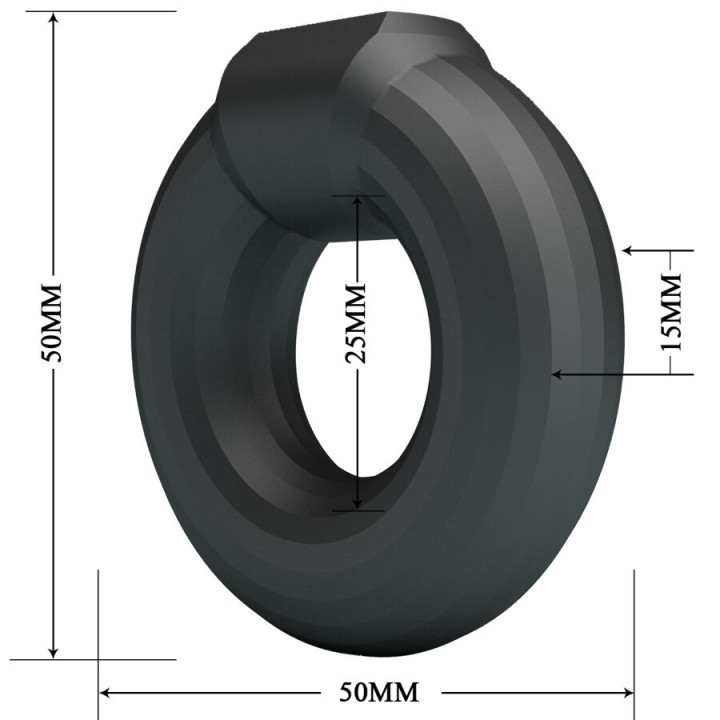 Crazy Bull - Bague en Silicone Kayke Modèle 2