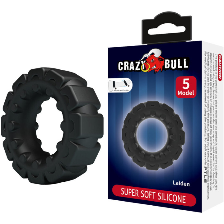 Crazy Bull - Bague en Silicone Laiden Modèle 5