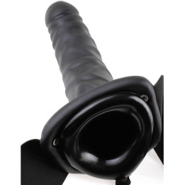 Crazy Bull - Elio Anneau Pénal en Silicone Noir