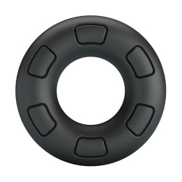 Crazy Bull - Bertram Super Soft Silicone Cock Ring Black