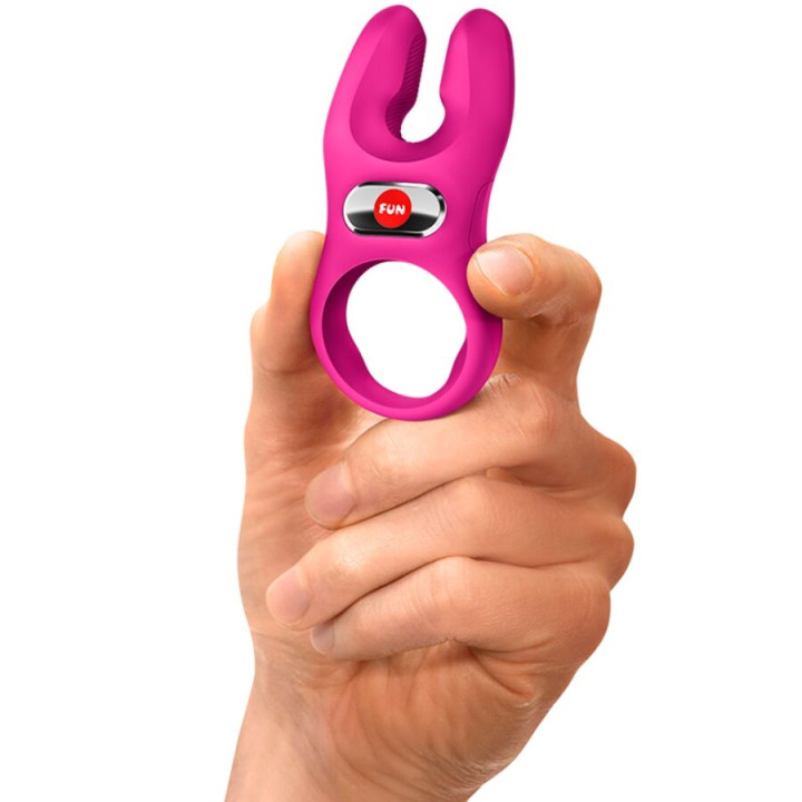 Fun Factory - Nos Pro Vibrating Cock Ring Magenta