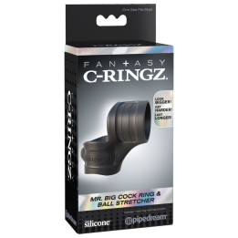 Fetish Fantasy Series - Arnês Vibrador Oco Para Ele e Ela Natural 14cm