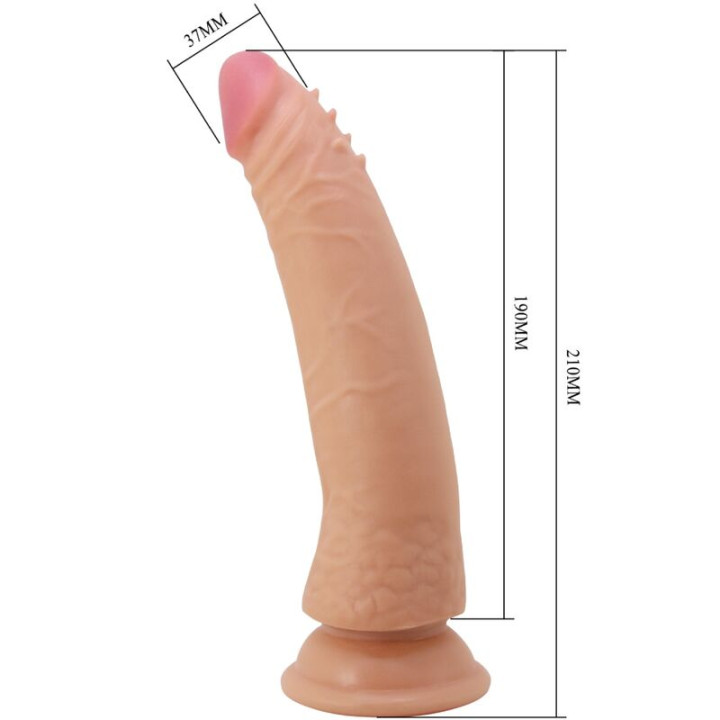 Pretty Love - Kable Super Realistischer Penis 21 cm Fleischmodell 2