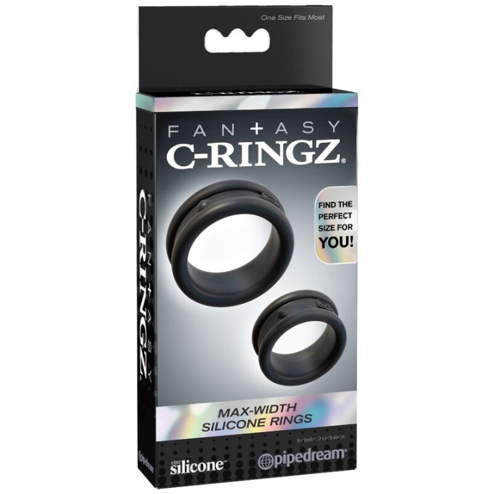 Fantasy c-Ringz - Anéis de Silicone Max / Widht